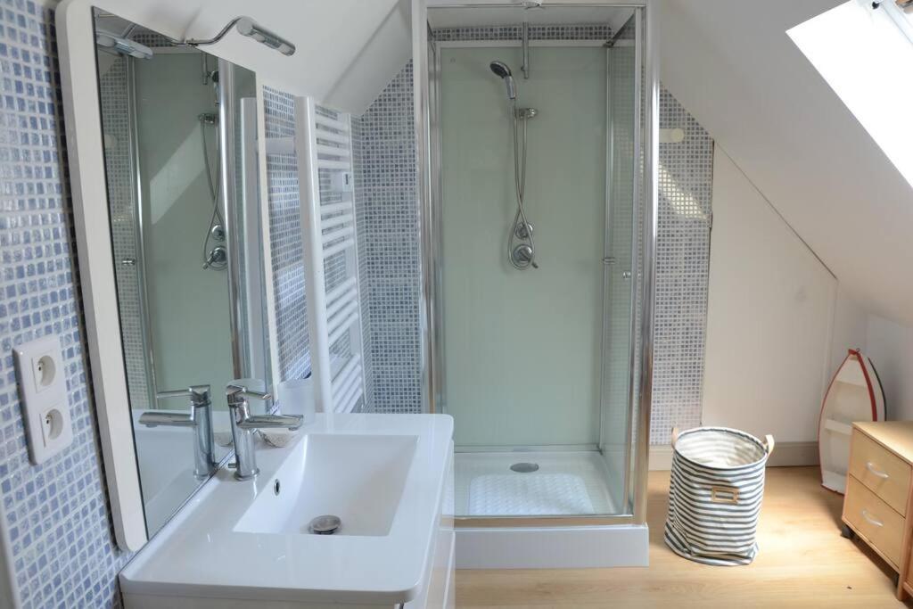 Petite Maison Bretonne Pour 4 Personnes Plounerin ภายนอก รูปภาพ
